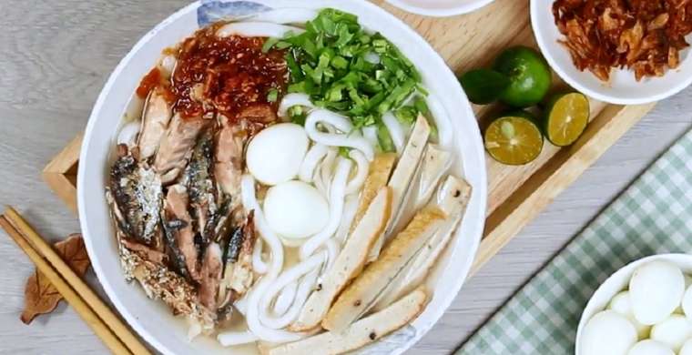 Cách nấu bánh canh cá nục Đà Nẵng ngon đúng điệu